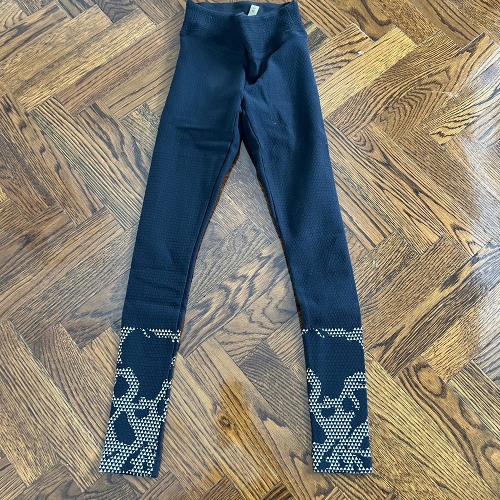 Stylish Black and White Leggings
